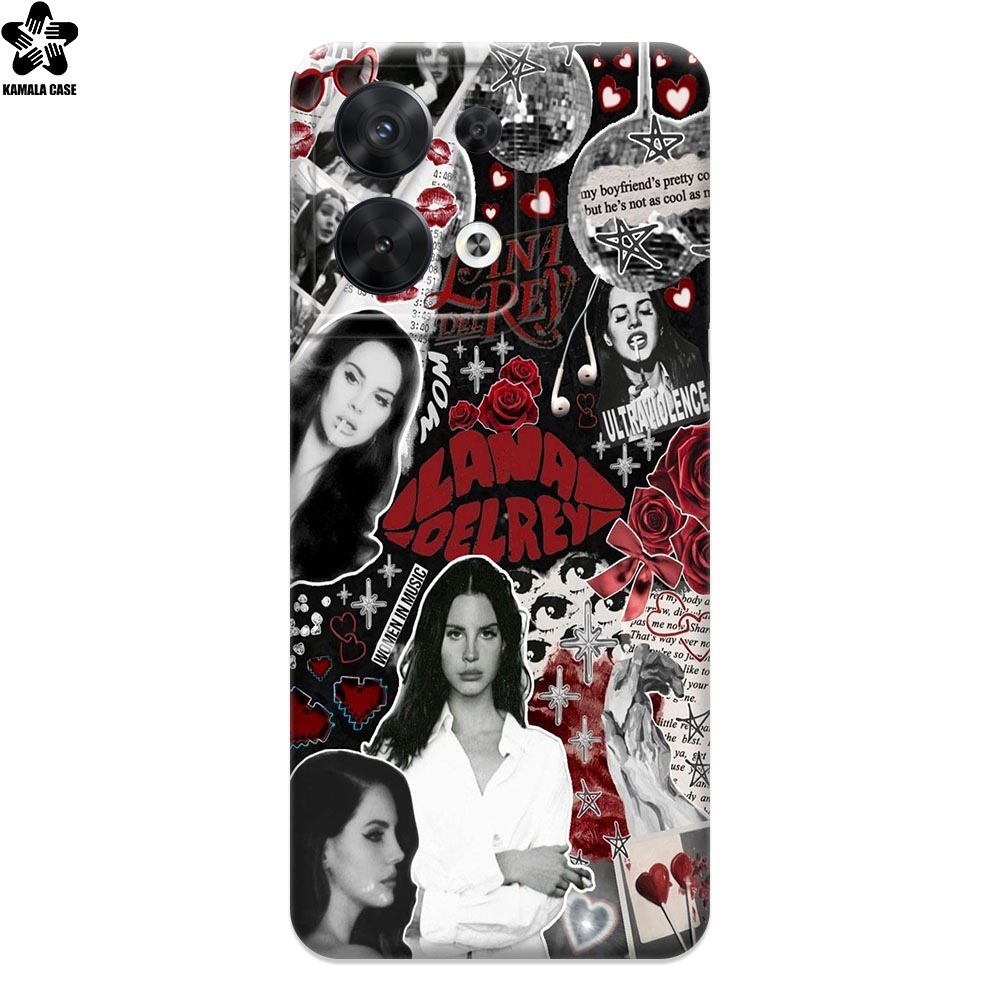 PREMIUM SOFTCASE LANA DEL REY MOTIF สําหรับ OPPO RENO 8 8T 8 PRO - เคสกล้อง PRO - เคสใหม่ล่าสุด - CO