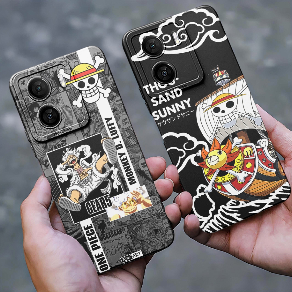 เคสสําหรับ Vivo Iqoo Z7X Z9 Z9X Y100 Y28 Y27 Y35 Y19 Y17s V30E Softcase Prokamera Motif Anime One Pi
