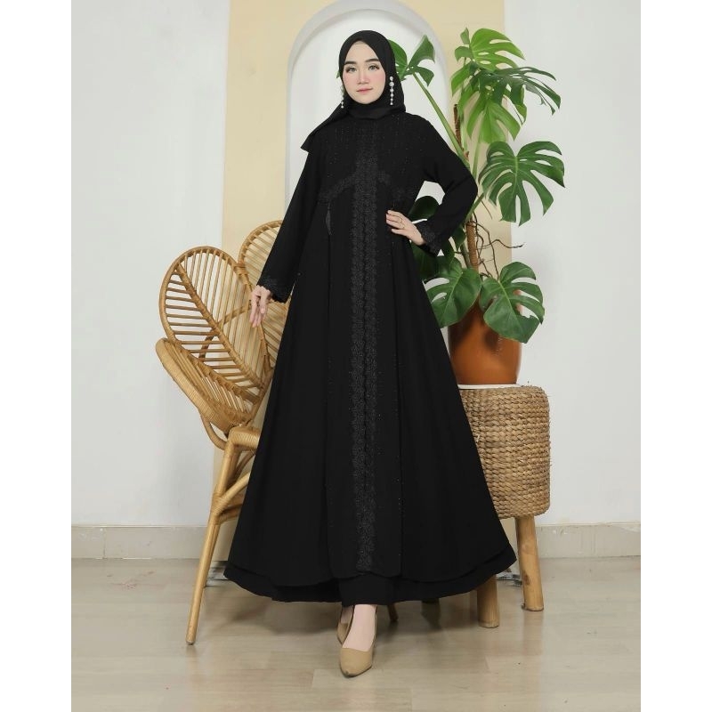MODERN TURKEY ABAYA GAMIS/ LATEST FASHION GAMIS/ SIMPLE ELEGANT ALISA GAMIS