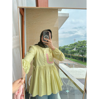 MAHIRA BLOUSE | DENANDRA | atasan viral lucu bahan katun korean style