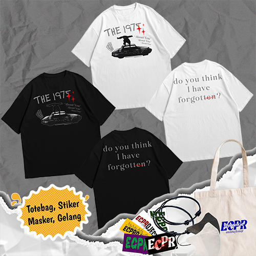 [AESTHETIC VERSION] ABOUT YOU THE 1975 V2 T-SHIRT - แผ่นรองเมาส์ผ้าฝ้าย OVERSIZE