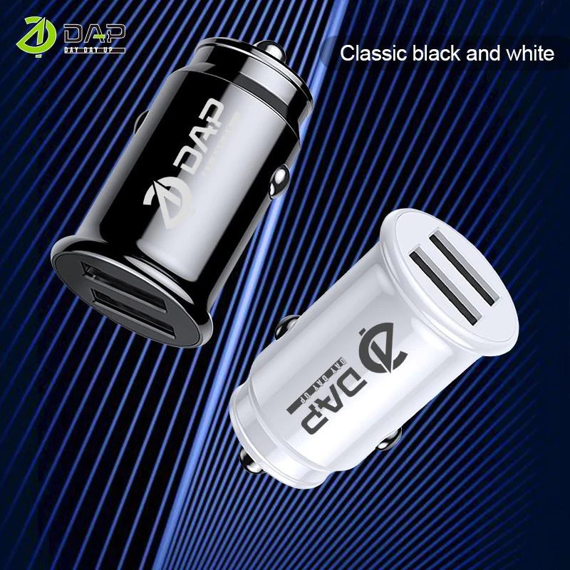 รถ CHARGER CAR CHARGER DAP 2USB DCC1N รถ CHARGER DAP DCC1N 2PORT รถ Charger Batok DAP D-CC1N 2USB Or