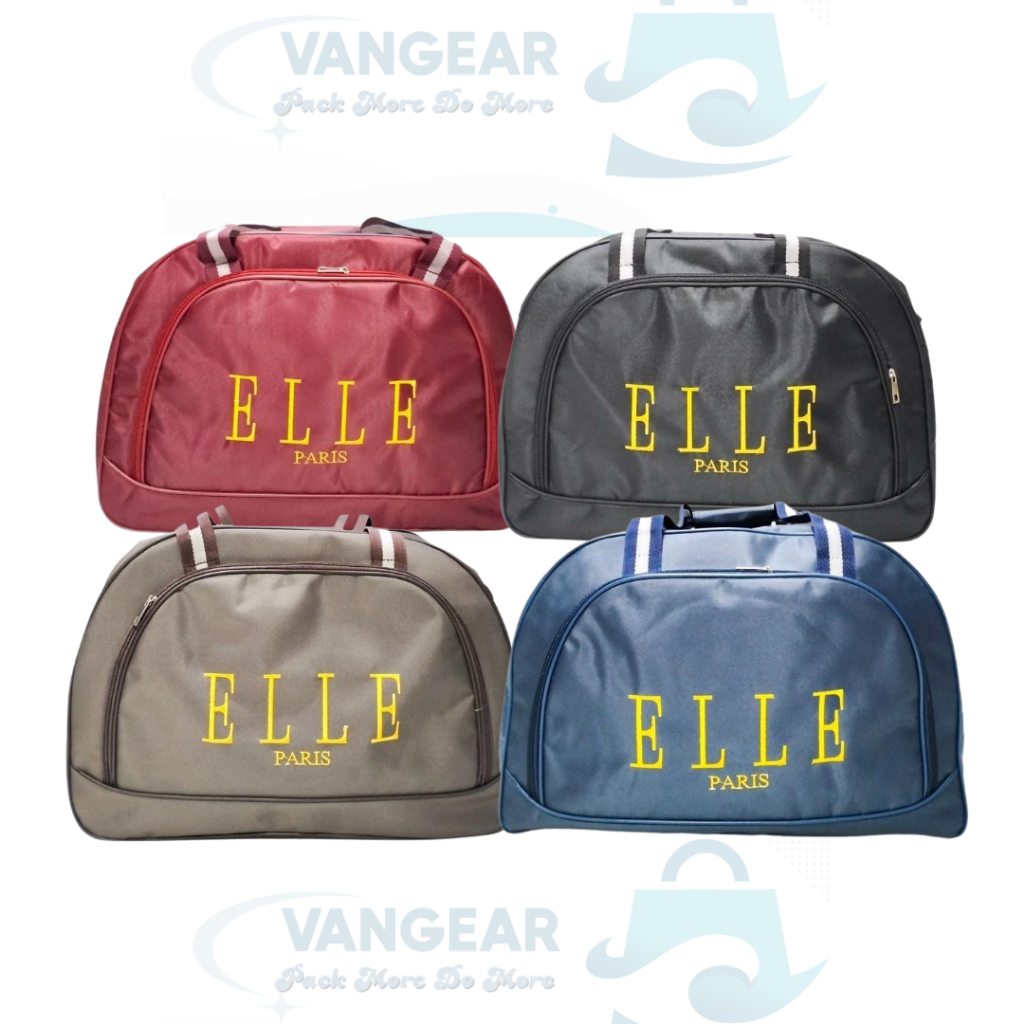 [VanGear] Elle Goods Bag 40L Travel Bag Elle Large Bag Elle Fashion Bag Versatile Homecoming Bag
