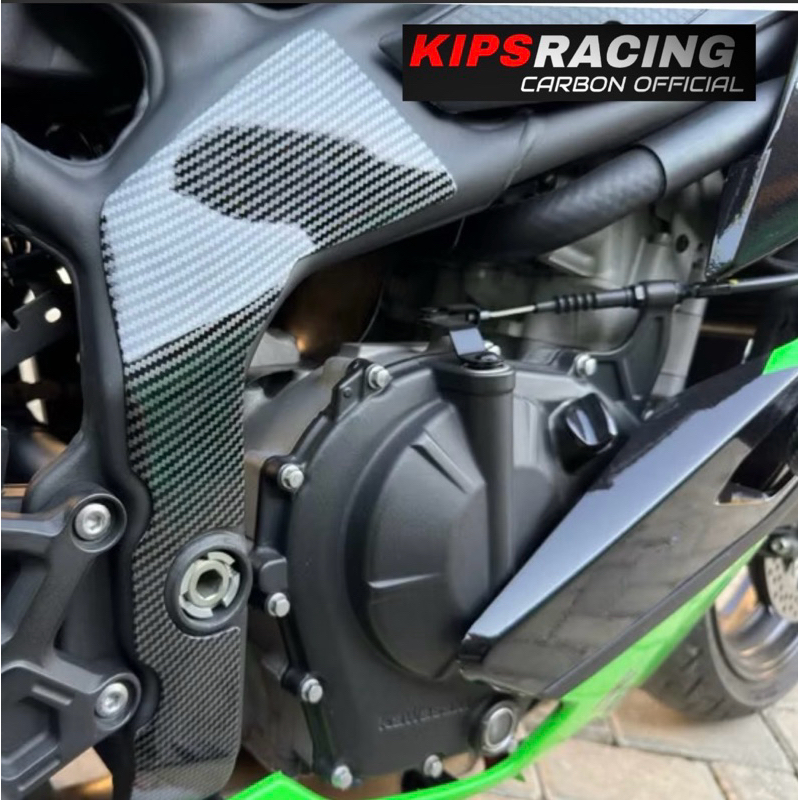 ฝาครอบ ZX25R กรอบซ้าย RIGHT CARBON GLOSSY ▪️Zx 25 r ฝาครอบบาร์ zx25r ฝาครอบตัวคาร์บอน