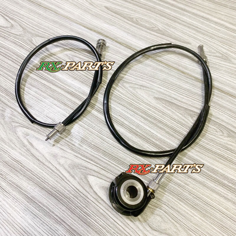 ONE SET GEAR BOX / GEARBOX SPEEDOMETER / KILOMETER RX KING RXKING - RXZ RX Z - SCORPIO + CABLE