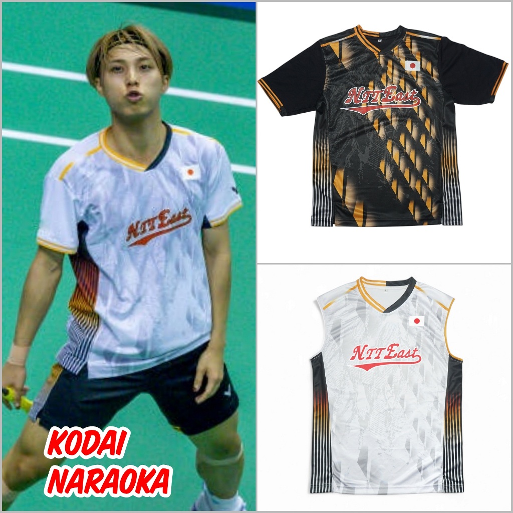 เสื้อแบดมินตัน Kodai Naraoka Japan