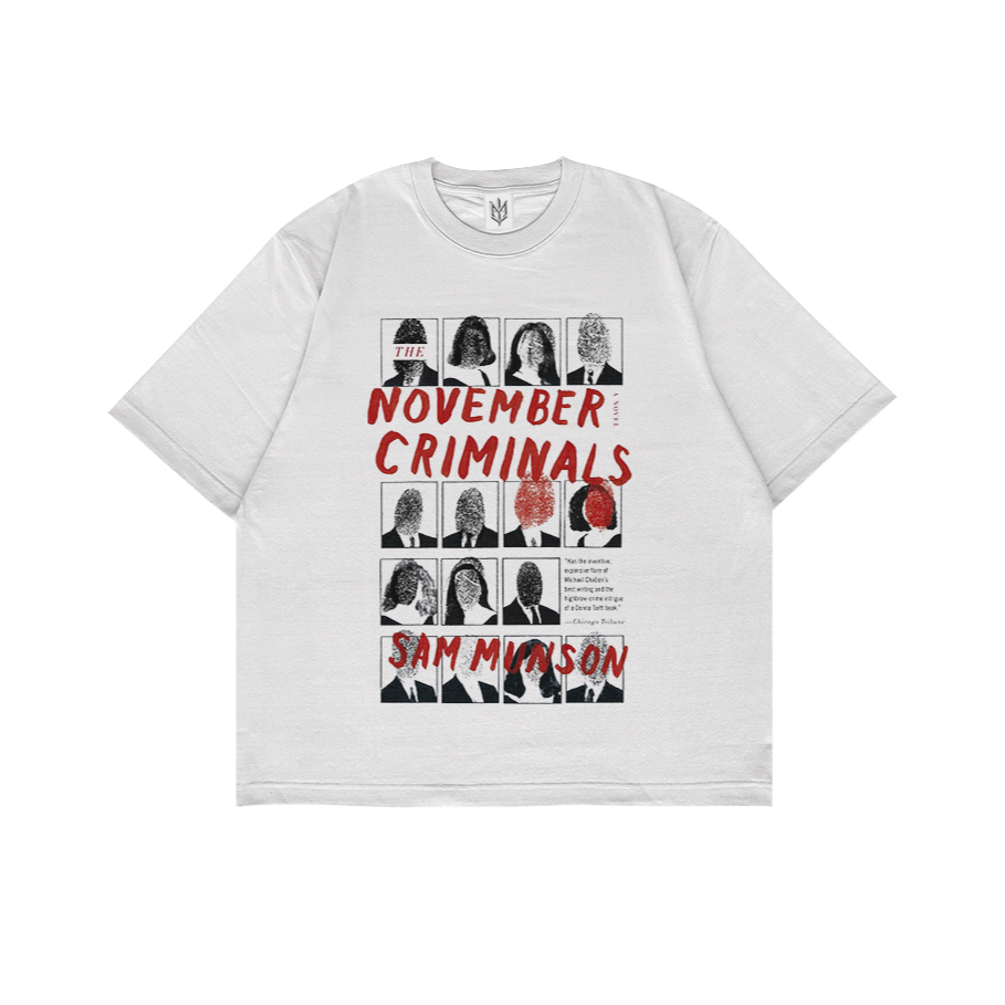 เสื้อยืด NOVEMBER CRIMINALS MOVIES MOVIE FILM | เสื้อยืด OVERSIZE สีขาวสไตล์ Y2K VINTAGE BOOTLEG GRU