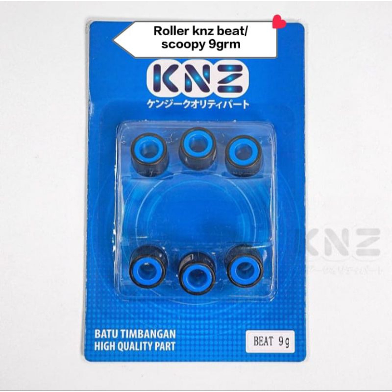 ลูกกลิ้ง knz beat/scoopy 7gram, 9gram knz