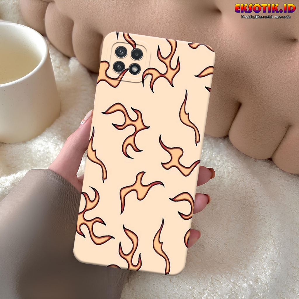 เคส Samsung A22 5G - เคส Samsung A22 5G - เคสแฟชั่น - Samsung A22 5G Silicone - Cool and Cute Motif 
