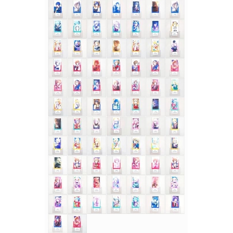 Project Sekai ePick Card นักร้องเสมือนจริง