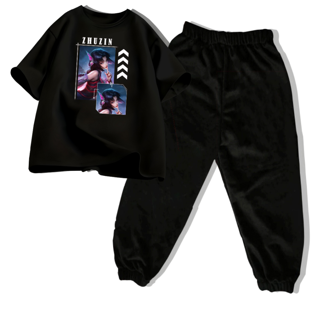 CLSTORE BOYS AND GIRLS SUITS 5-12 YARS ZHUYIN JOGGER PANTS