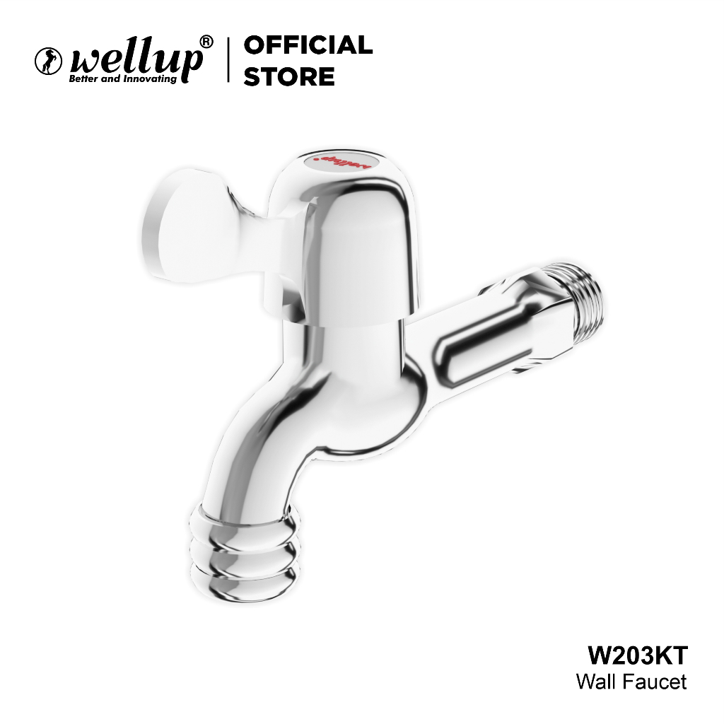 WellUp ก๊อกน้ําผนังสังกะสี W203KT