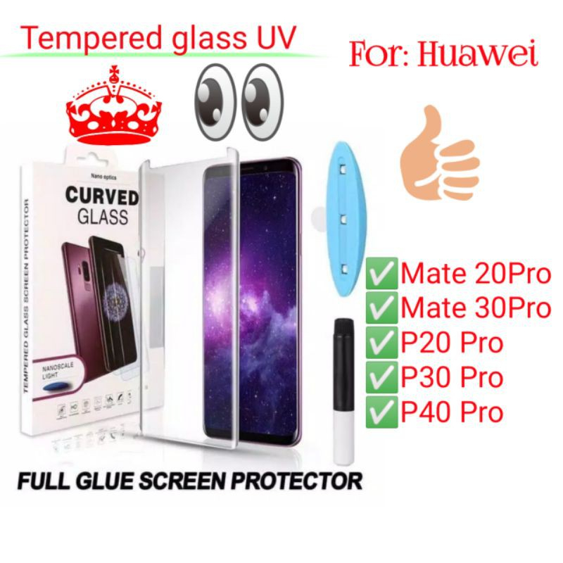 Huawei Mate 20 20pro 30pro P20 P30 P40 Pro P20pro P40pro P30pro ป้องกันรอยขีดข่วน Clear Tempered TG 