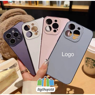 ( LOGO ) PREMIUM PRO LUXURY CHROME  Case IPHONE 11 12 13 14 15 PRO MAX 14 15 PLUS Metalic Hard