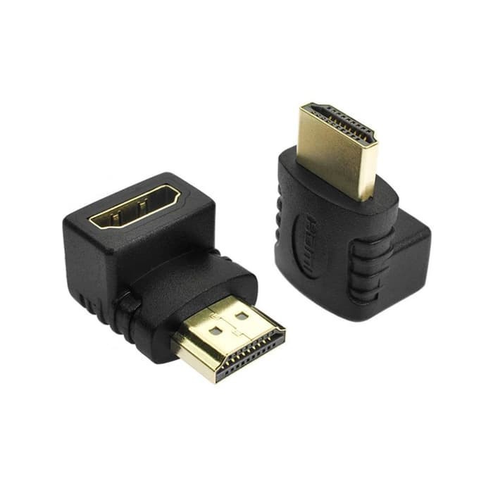 HDMI CONNECTOR L-SHAPED 90 องศา | ขั้วต่อ HDMI 90 องศา รูปทรง L