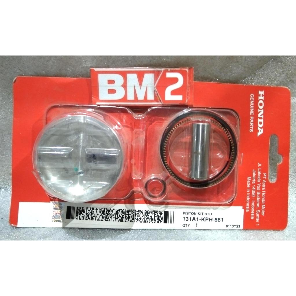 PISTON KIT OS STD, 0.25, 0.50, 0.75 KARISMA, KIRANA & SUPRA X 125 REVO ORIGINAL HONDA 131A1KPH881/13