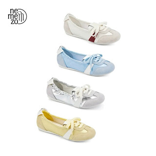 NEMEZO - Sepatu Marry Jane Flat Shoes Wanita Elegan - Sepatu Flat Slip On - Sepatu Import Wanita - Sepatu Ballet Wanita - Sepatu wanita datar - Sepatu Wanita Import Korea - musim panas sepatu wanita baru - balet/pelatih