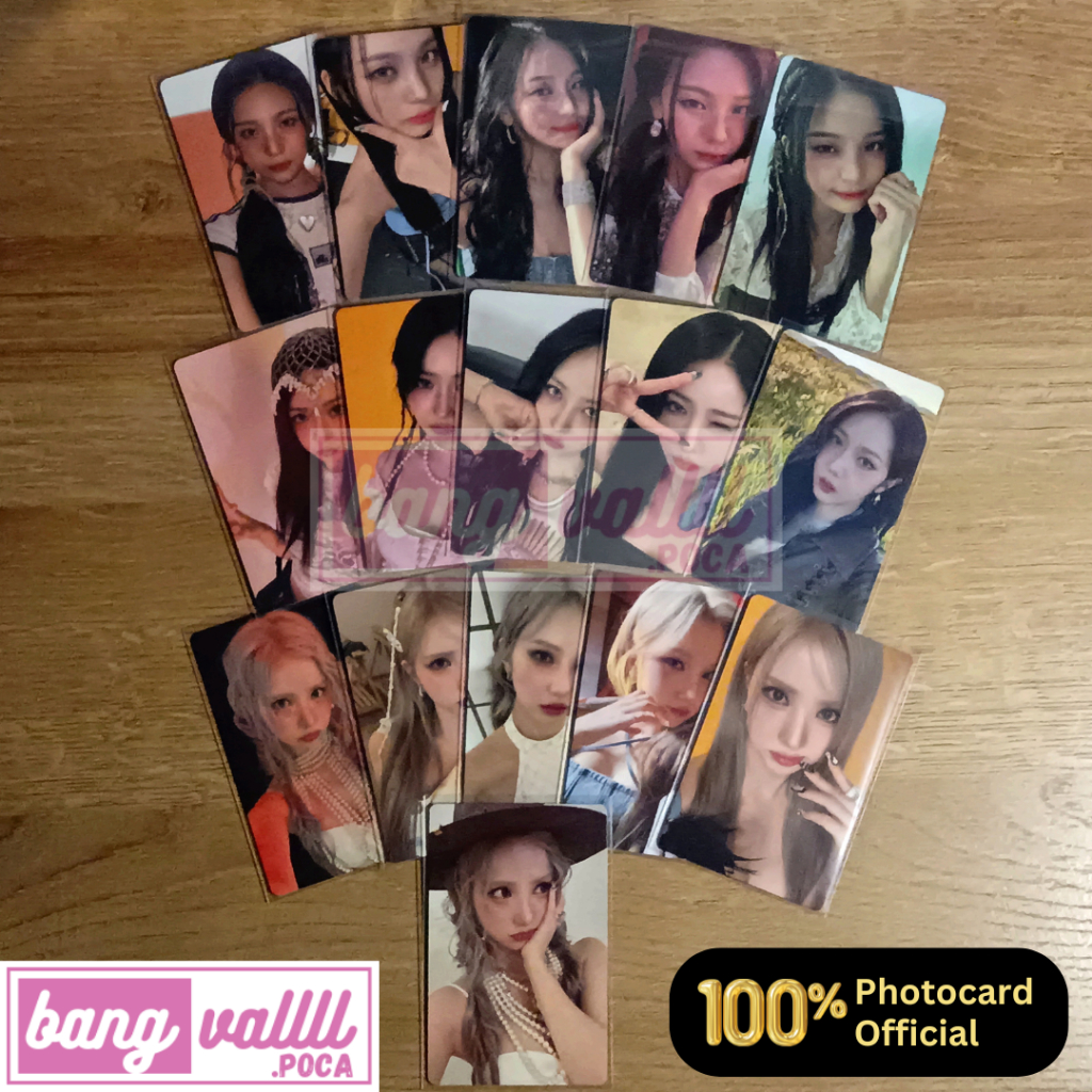 PHOTOCARD PC VIVIZ VOYAGER QR ALBUM รุ่น EUNHA SINB UMJI อย่างเป็นทางการ