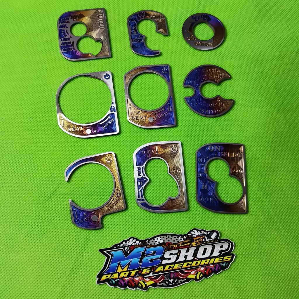 ORIGINAL TITAN CONTACT KEY COVER VIET BEAT SCOOPY VARIO NMAX MIO AEROX PCX 150-160 VARIO 125-150 NOUVO VARIO KZR TITAN CONTACT KEY EMBLEM
