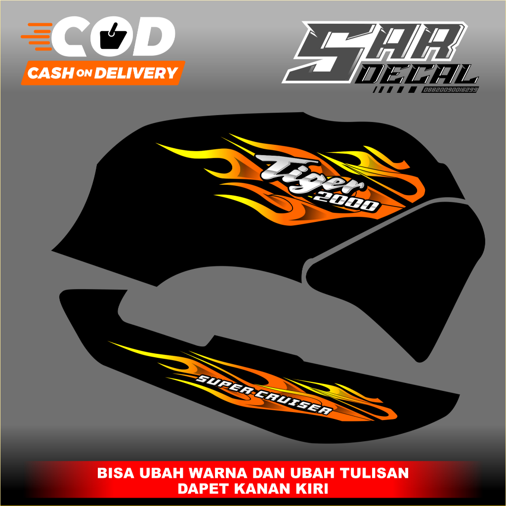 เสือเก่าแถบ tilam tilas custom variation Tiger Striping Tiger fire Tiger 2000