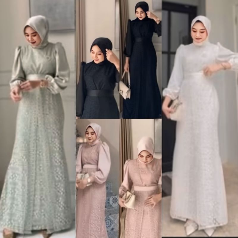 Eid Gamid Longdress Gsmis Gakis Abya หรูหรา Gamies Cool Falling วัสดุ Gamos Modern Gamus Jumbo Gsmis