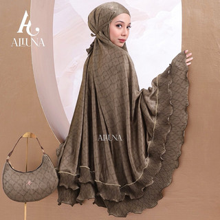 ALLUNA - Mukena Dewasa Mewah Santorini Silk 2in1 Zhafira Series