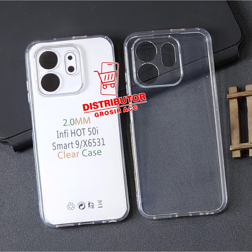 เคสใส 2.0MM PREMIUM CLEAR CASE INFINIX SMART 9 INFINIX SMART 9 HD INFINIX HOT 50I CH-01