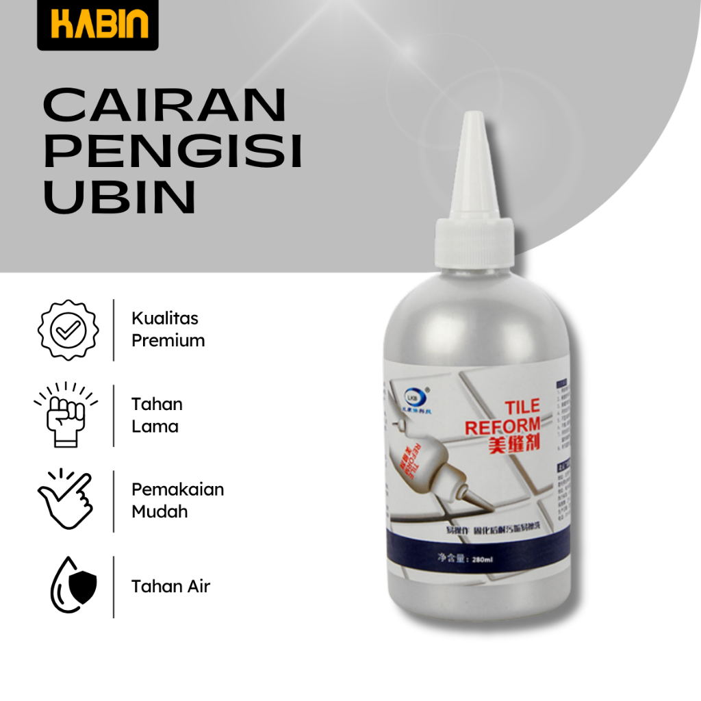 Tile Gap Filler Liquid Tile Gap Refill Agent Sealer กาวซ่อม