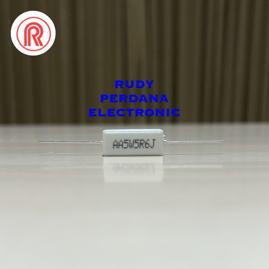 5 วัตต์ 5 วัตต์ 5.6OHM 5.6 โอห์ม 5.6R 5R6 RESISTOR