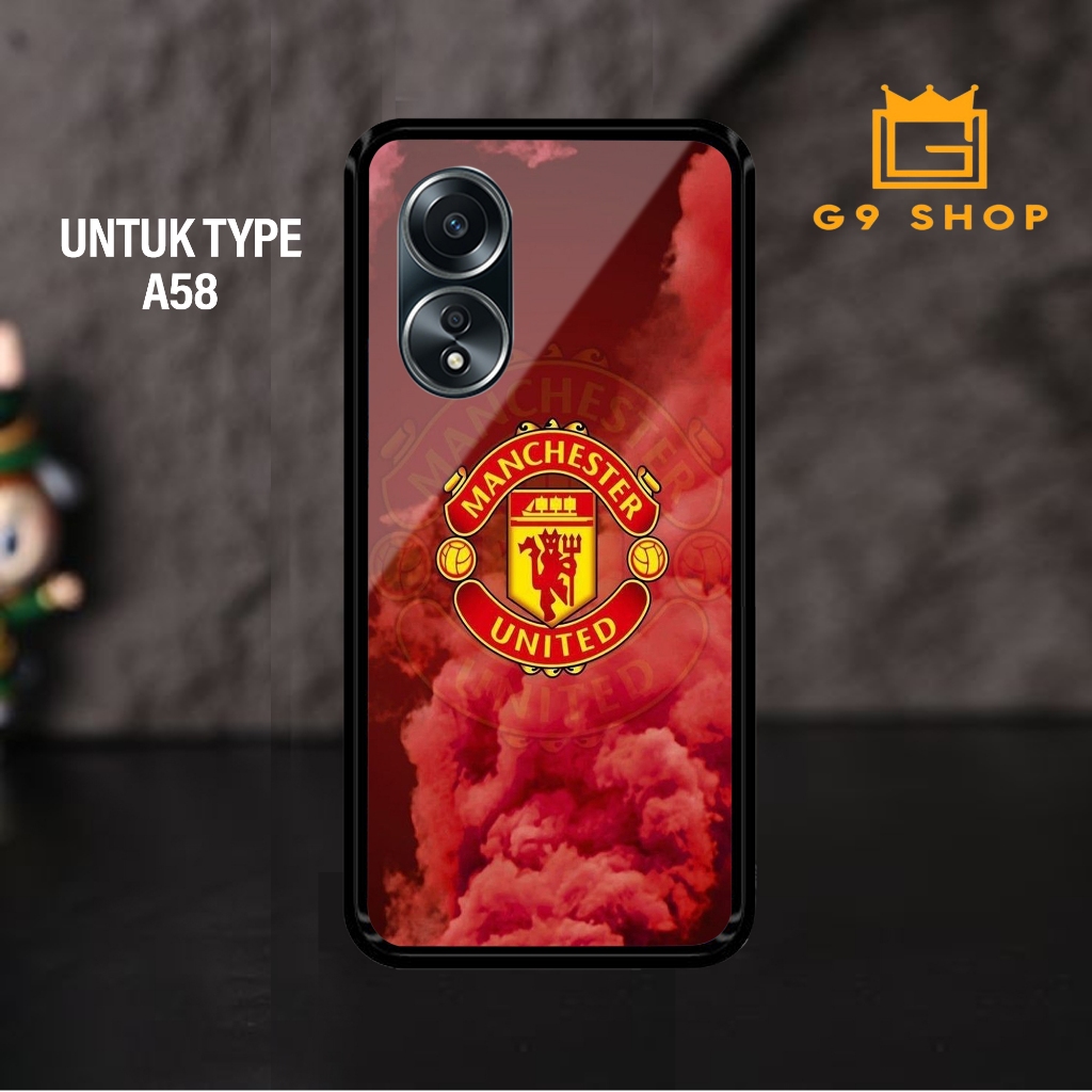 [gnine_case]case oppo A58- case Glossy-Protective )case(mu)softcase hp-case hp-casing hp-silikon-sof