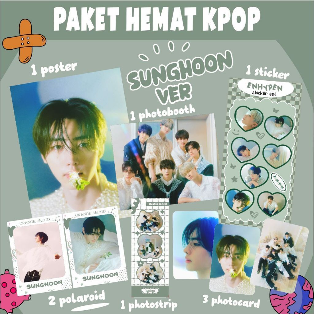 Enhypen SAVING PACKAGE - KALPA VER II ENHYPEN FANKIT