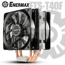 ENERMAX ETS-T40fit พัดลมคู่ รุ่น ENERMAX ETS-T40F-TB