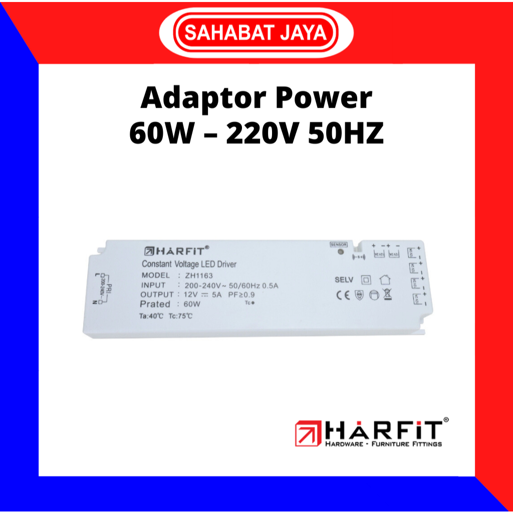 HARFIT LED POWER ADAPTER 60W 220V 50HZ