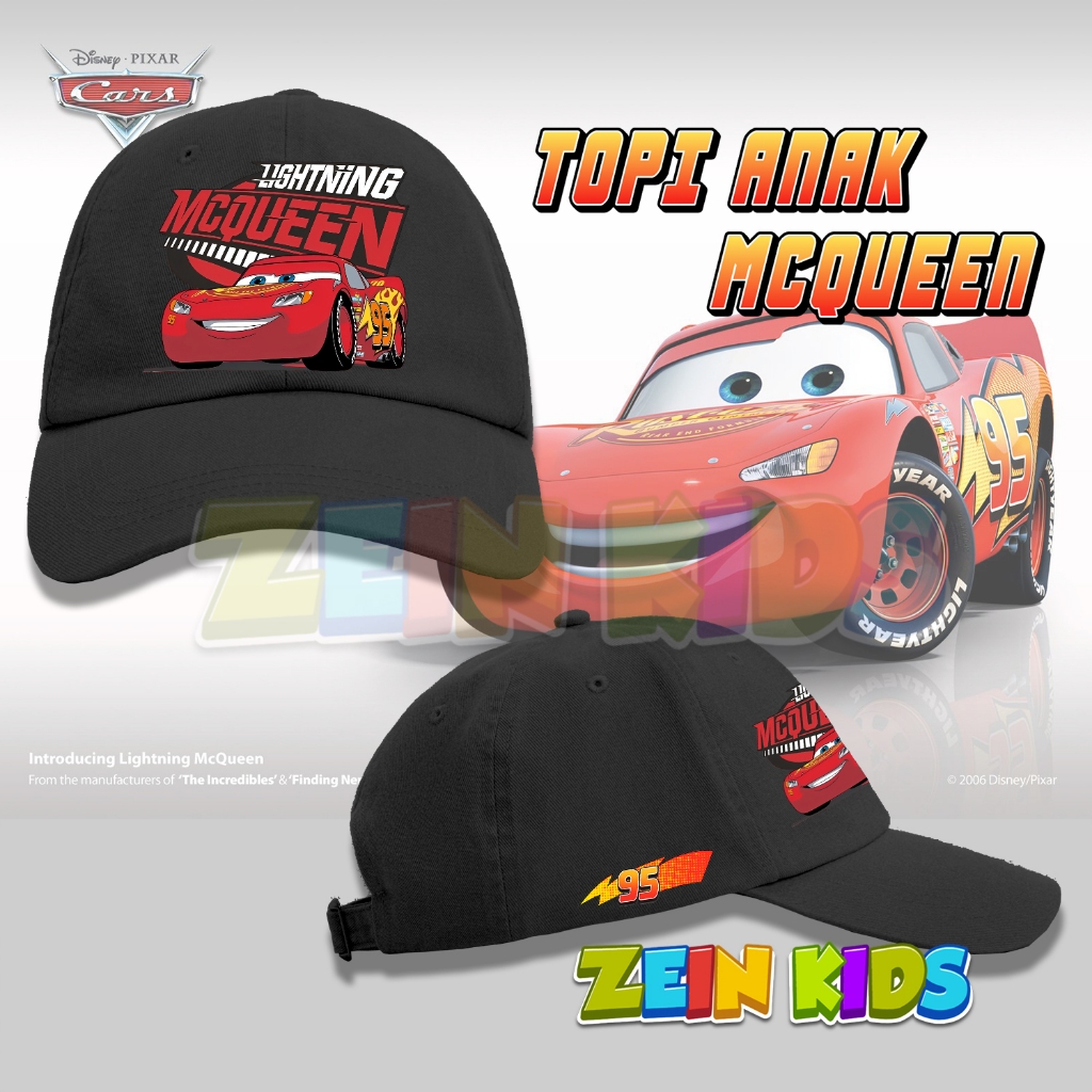 Cars Lightning Mcqueen หมวกเด็ก / หมวกเด็ก