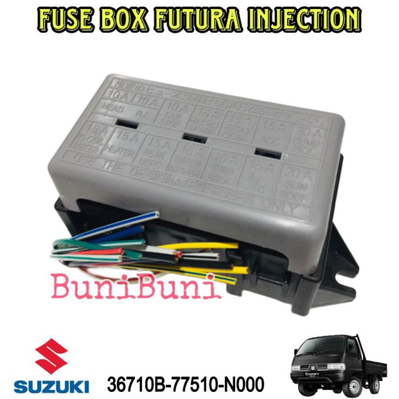 FUSE BOX FUTURA INJECTION / FUSE BOX สําหรับ SUZUKI FUTURA INJECTION / INJECTION