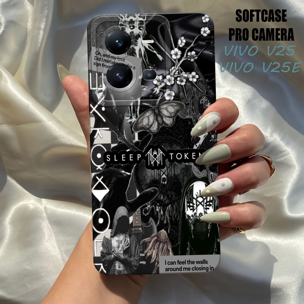 HP Case VIVO V25V-V25E - ใหม่ล่าสุด VIVO V25V-V25E - Softcase VIVO V25V-V25E - Softcase Pro Camera -