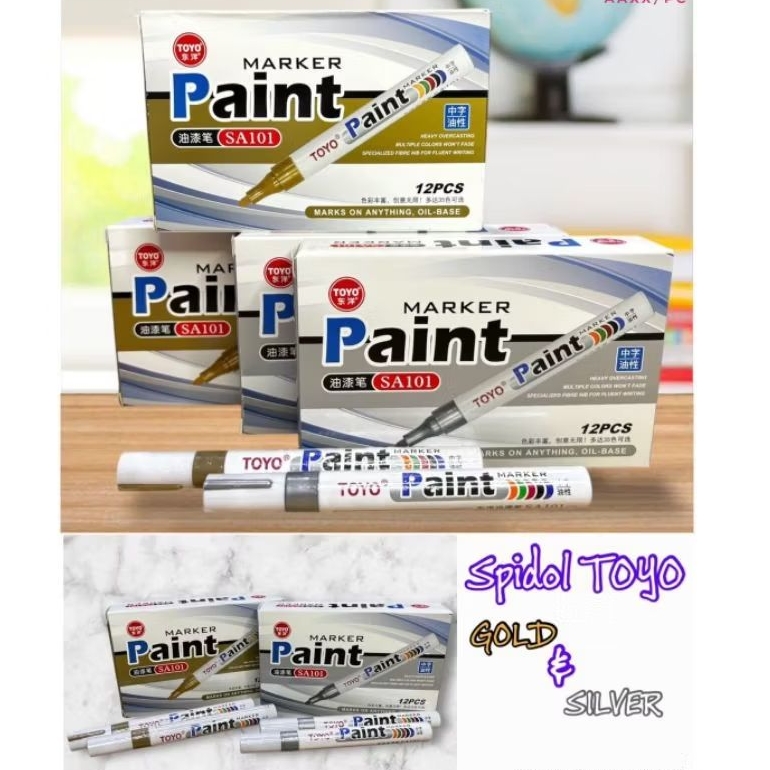 Vauto Gold/Silver Marker/ถาวร Marker/Good