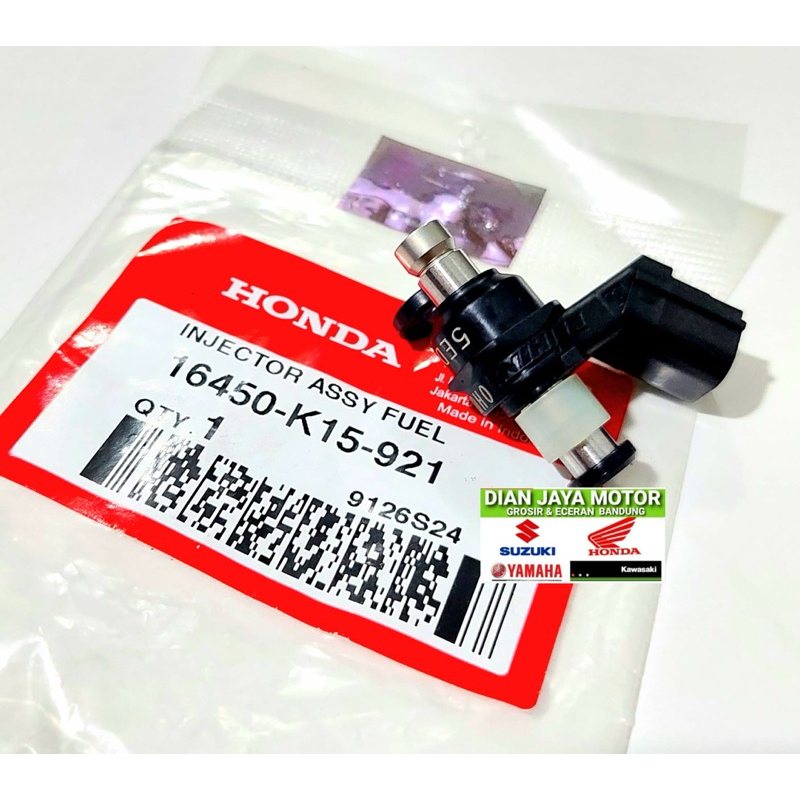 (AHM) หัวฉีด Cb150R ใหม่ led 16450-K15-921 (8รู) pnp cbr150 pcx adv verza crf Original Honda อะไหล่แ