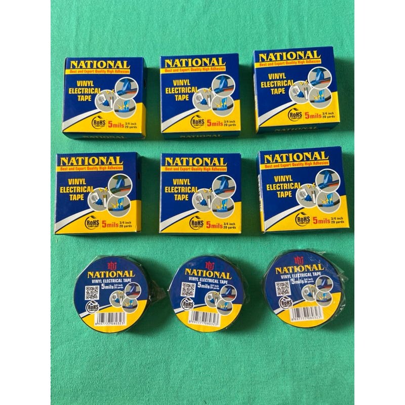 เทปพันสายไฟ 3/4"x20yat NATIONAL