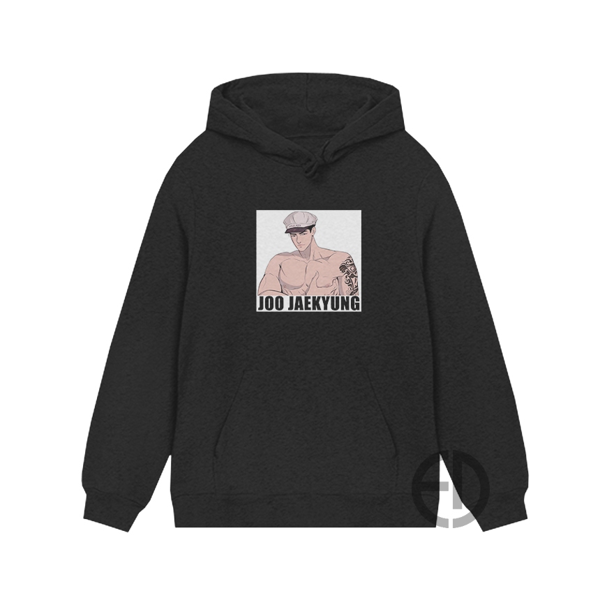 Jinx Manhwa Bl Joo Jaekyung เสื้อแจ็คเก็ตมีฮู้ด เสื้อกันหนาวผ้าฟลีซผ้าฝ้าย