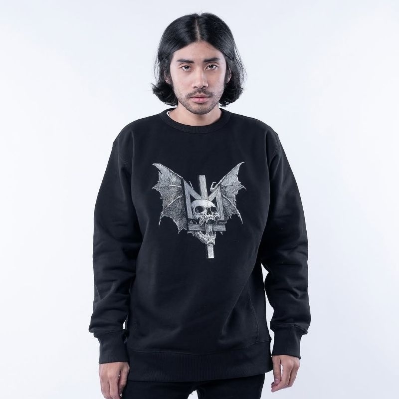 MATRNAL DISASTER "GIZZARD" CREWNECK ใหม่ล่าสุด HOOPS BANJARMASIN