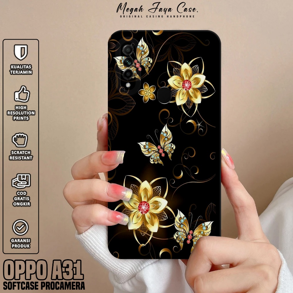 Softcase Hp Oppo A31 - Case Oppo A31 Motif KP - Casing Oppo A31 - Silicone Hp Oppo A31 - Protector H