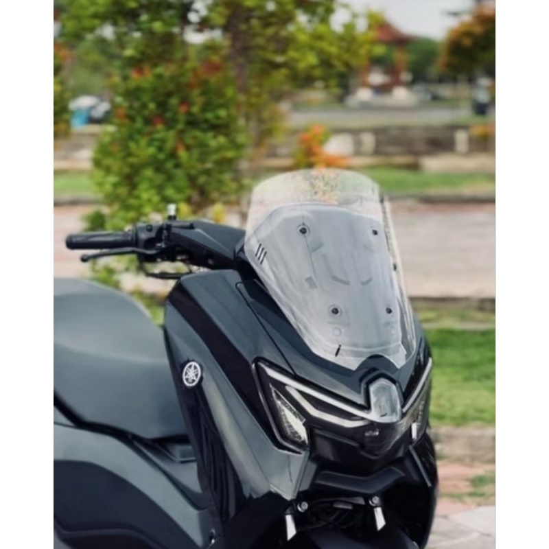 กระบังหน้า กระจกบังลม NMAX TURBO Neo s 2024/2025 รุ่น Fin คุณภาพดีที่สุด