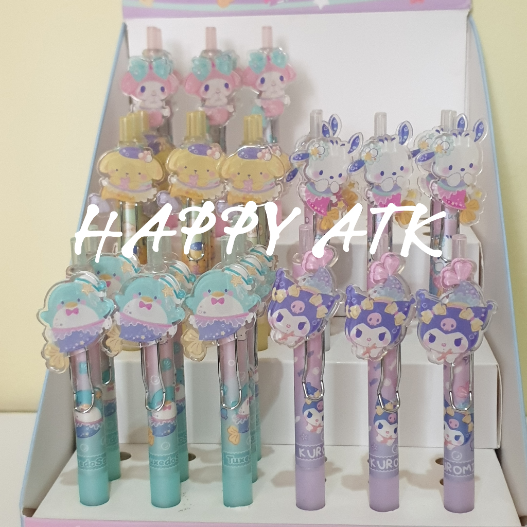 SANRIO KUROMI POCHACCO MY MELODY CINNAMONROLL MERMAID/PRINT PEN