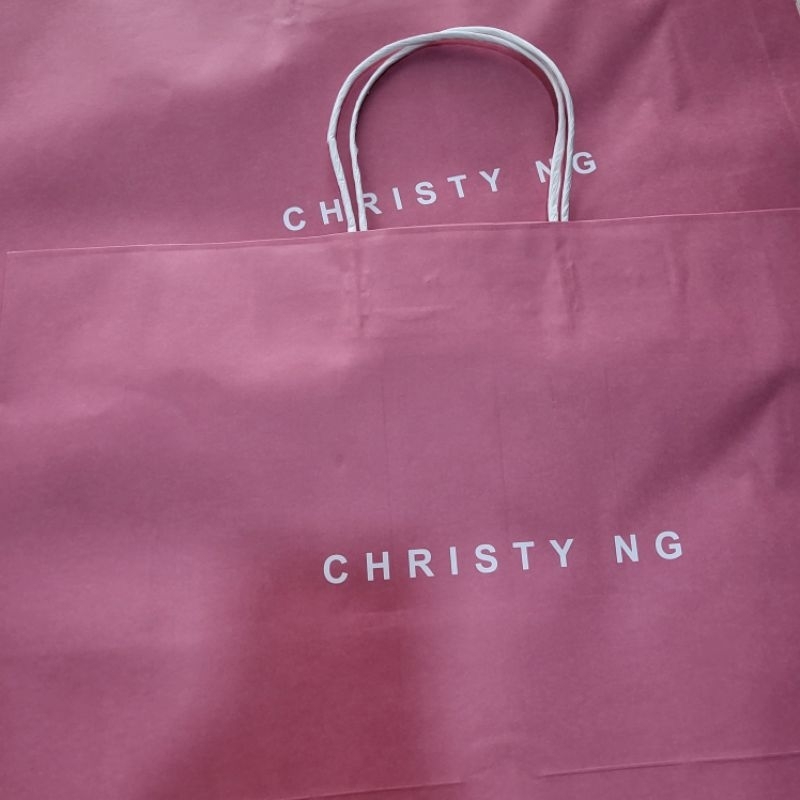 Christy Ng - Paperbag Ori Christy Ng (CHECK DESCRIPTION)