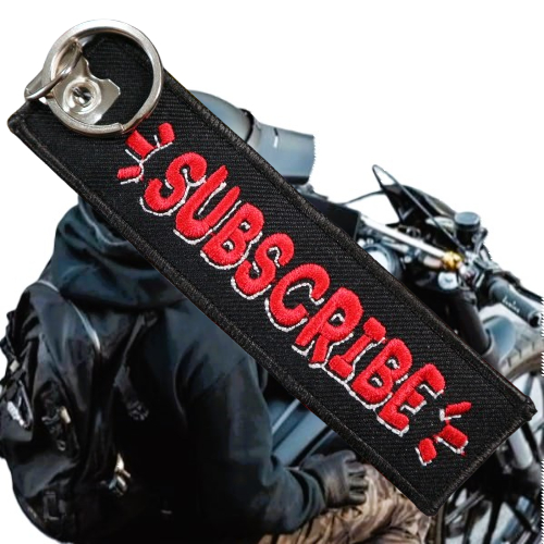 พวงกุญแจปัก GANTUNGAN Subscribe