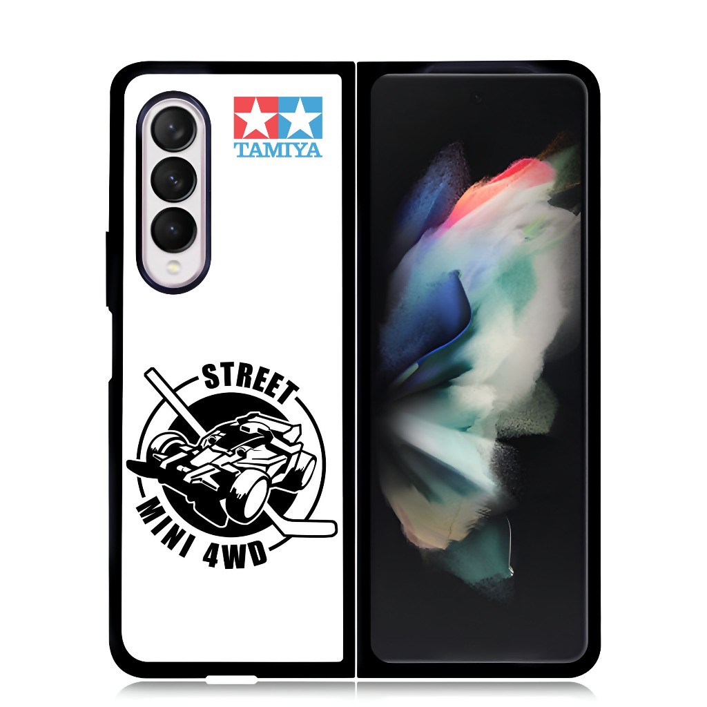 Samsung Z FOLD 7 6 5 4 3 เคสโทรศัพท์ Galaxy พลาสติกทนทาน Custom Hardcase Tamiya Mini Street 4WD