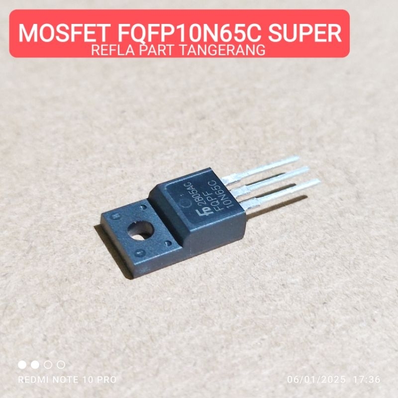 ทรานซิสเตอร์ FQPF10N65c FET 10N65C 10n65