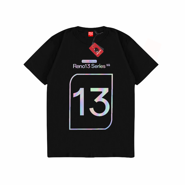 GILAN เสื้อยืด Distro Unisex Gadget Image OPPO RENO 13 OPPO Logo Series สมาร์ทโฟน