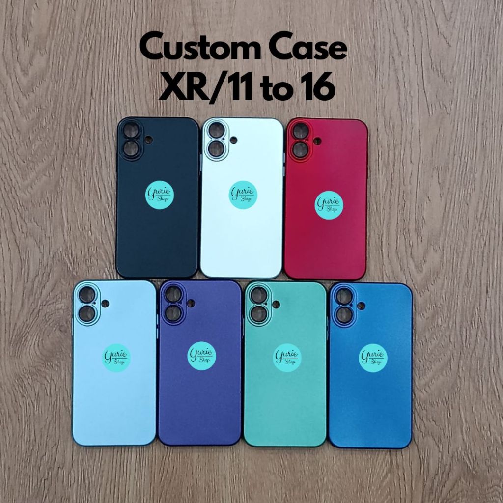 เคสซิลิโคนแบบนิ่มแบบกําหนดเอง "SOLID" XR/11 to Series 16 (2 กล้อง)